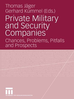 cover image of Private Military and Security Companies